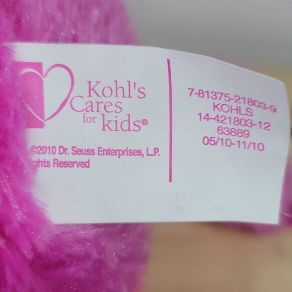 Dr. Seuss "There's A Wocket In My Pocket!" Wocket Plush w/ Tag - Picture 7 of 7